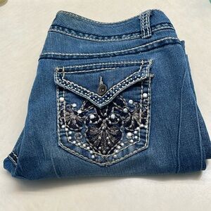 Nine West Back Pocket Jeans Size 8